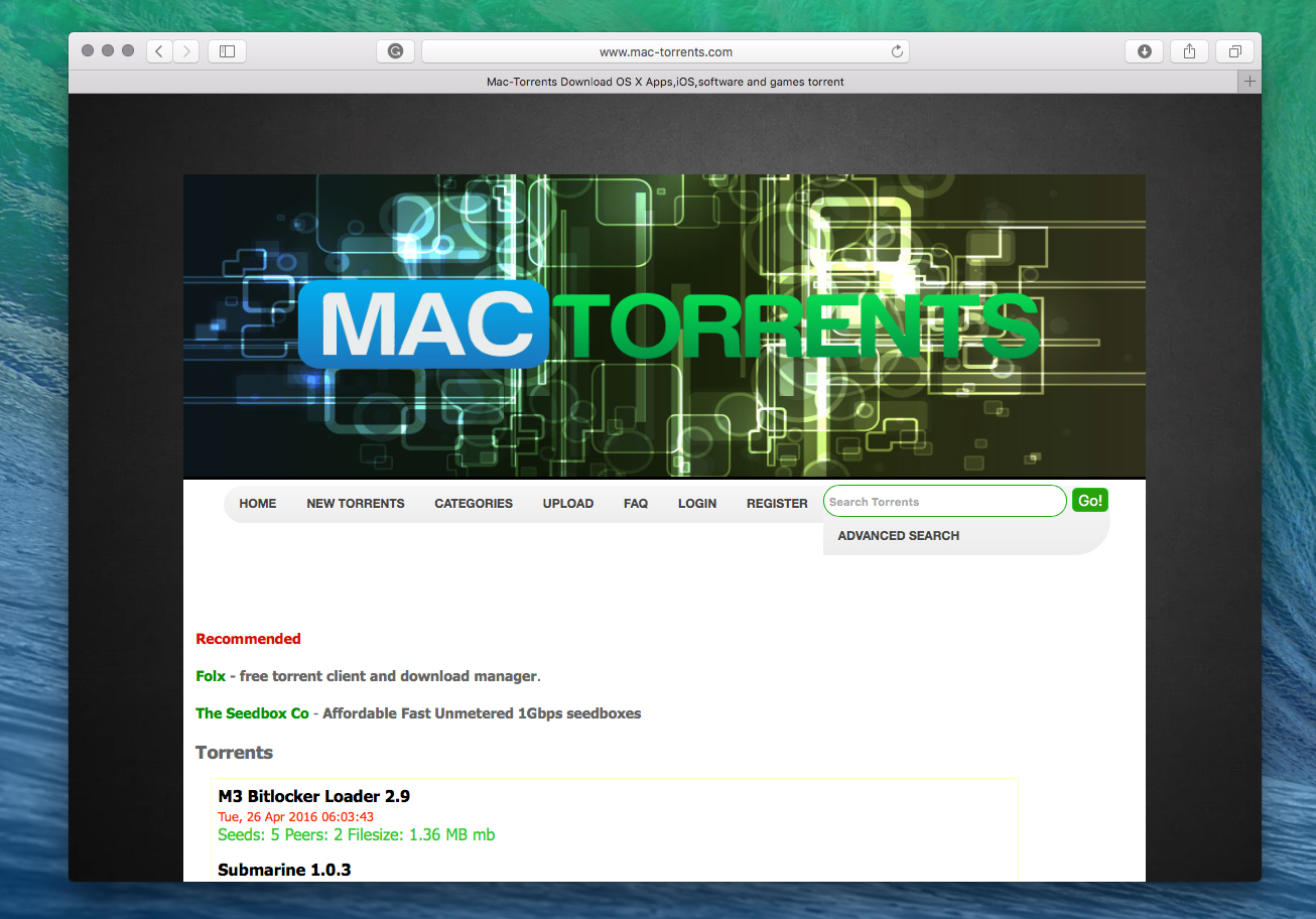 mac for torrent