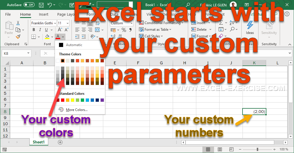 get parentheses for negative numbers in excel mac